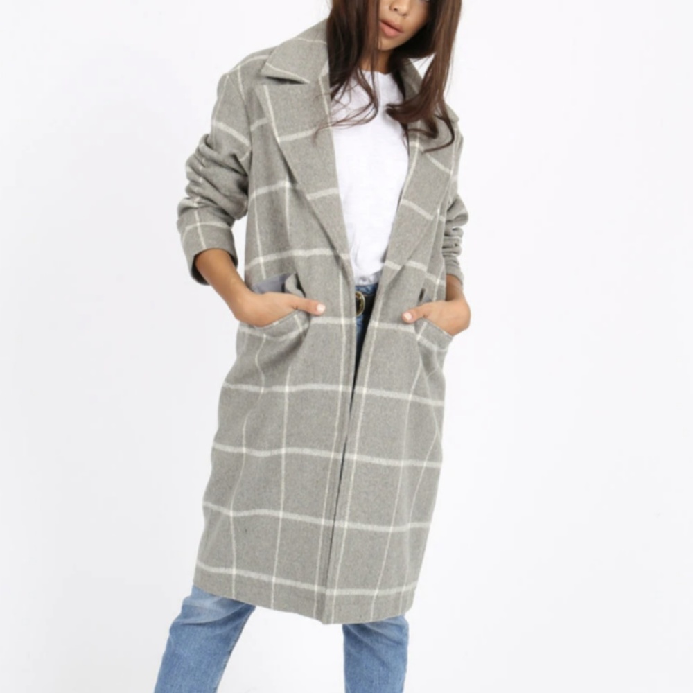 Checkered Coat - image 3